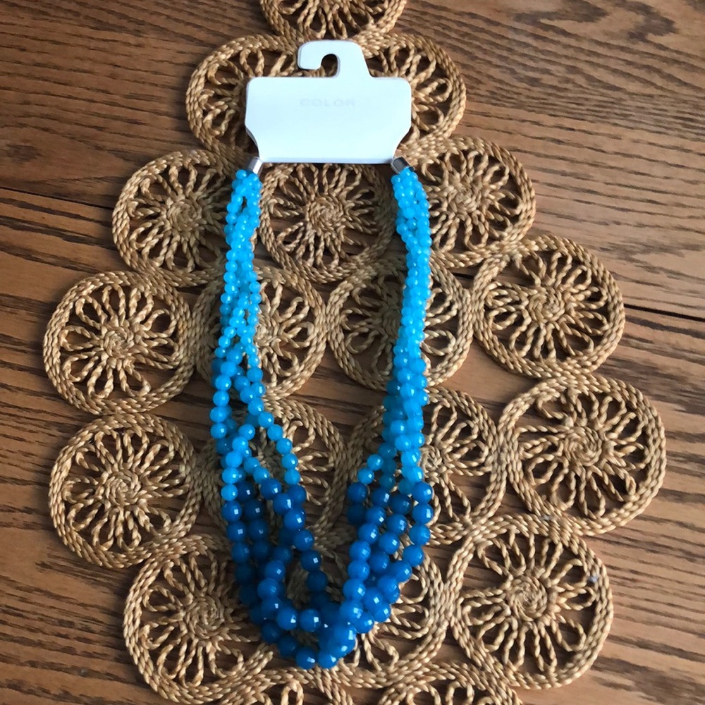 Ombré beaded necklace